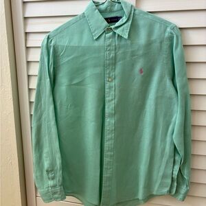 Men's Green Ralph Lauren Button Down